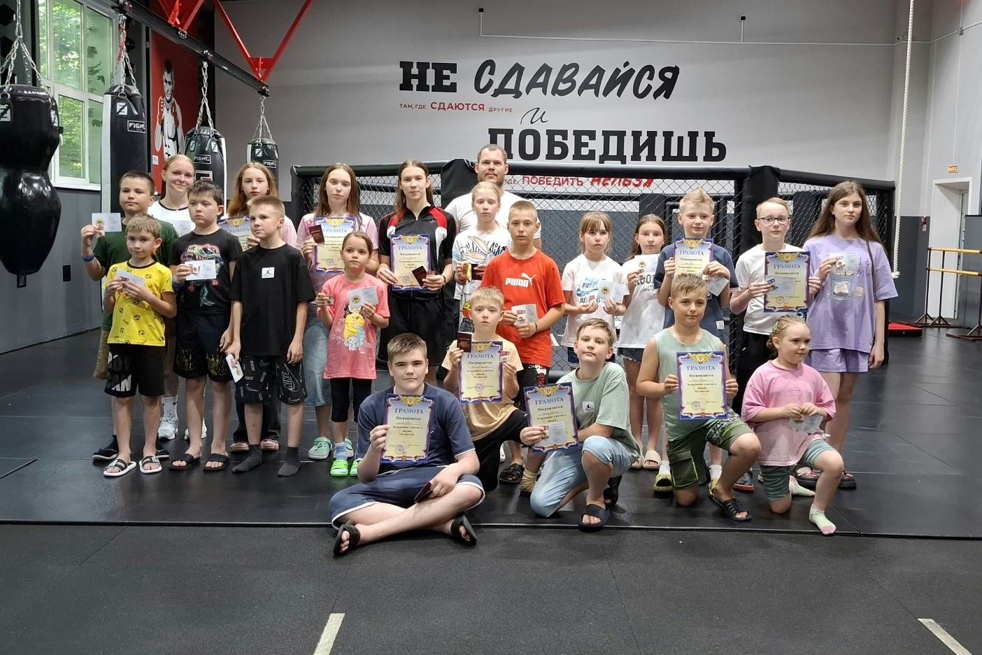 Долгожданные знаки ГТО получили моршанцы